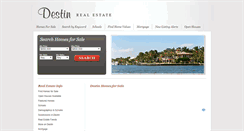 Desktop Screenshot of destin-homes-for-sale.com